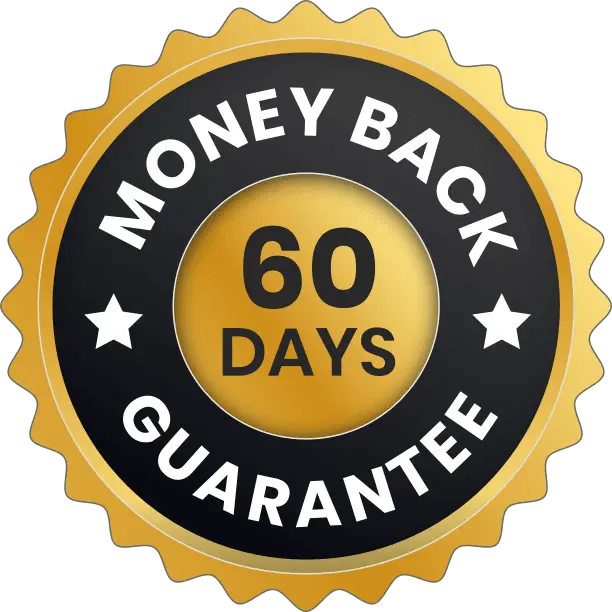 Menocept 60-day money-back guarantee badge