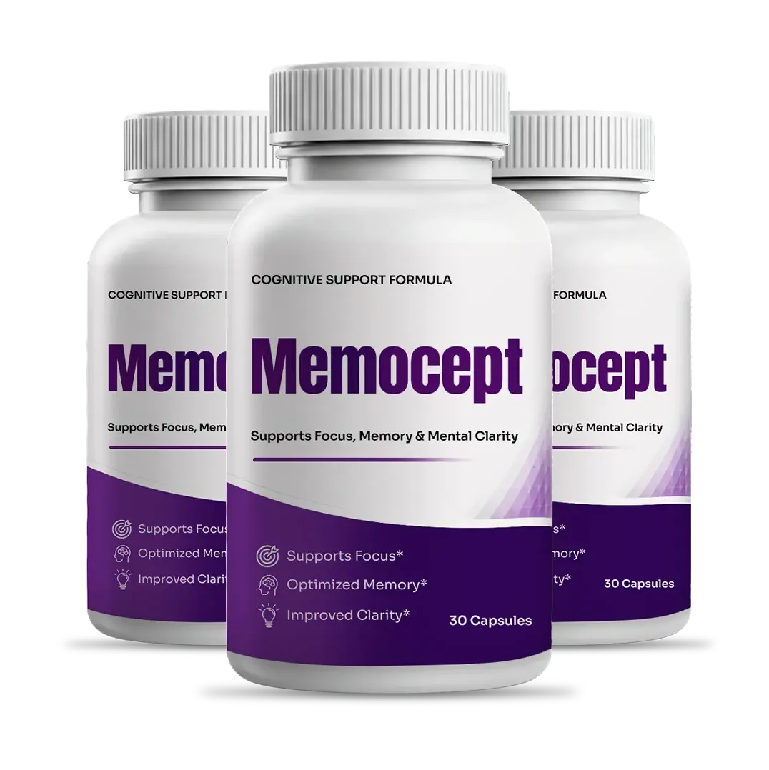 Menocept nootropic capsule bottle — plant-based brain formula for recall, focus, and mental clarity in adults 40+